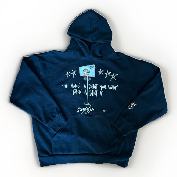 DraftKings x King Saladeen Artist Series Hoodie Philadelphia Basketball Mens 2XL - Picture 1 of 7